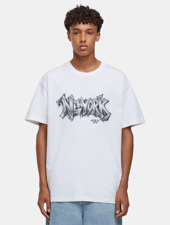 Mister Tee NY Graffiti Oversize Tee-2