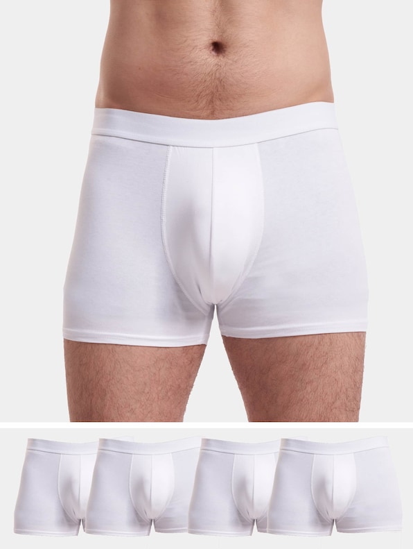 Solid Organic Cotton Boxer Shorts 5-Pack-0