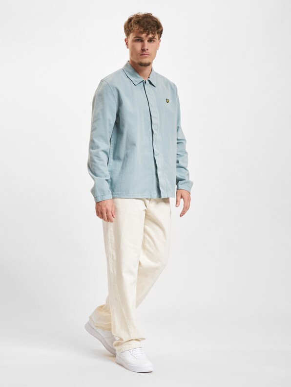 Washed Drill Overshirt -5