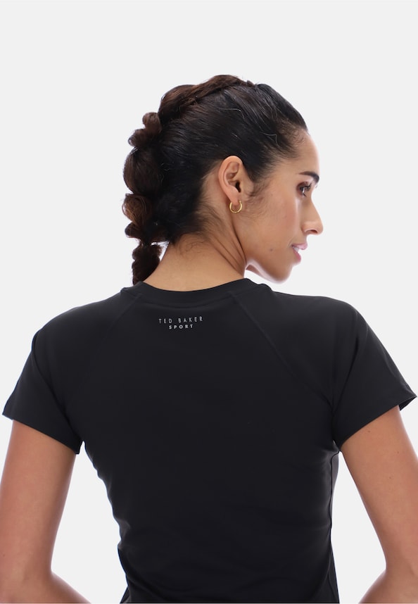 STUDIO BODY CONTOUR CAP SLEEVE T_SHIRT-5