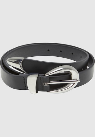 Chunky Buckle Loop Synthetic Leather