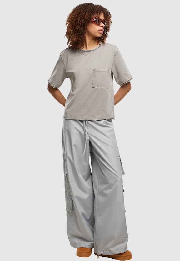 Ladies Washed Jersey Boxy-3