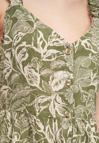 VIETNI TIA FRILL STRAP KNEE DRESS