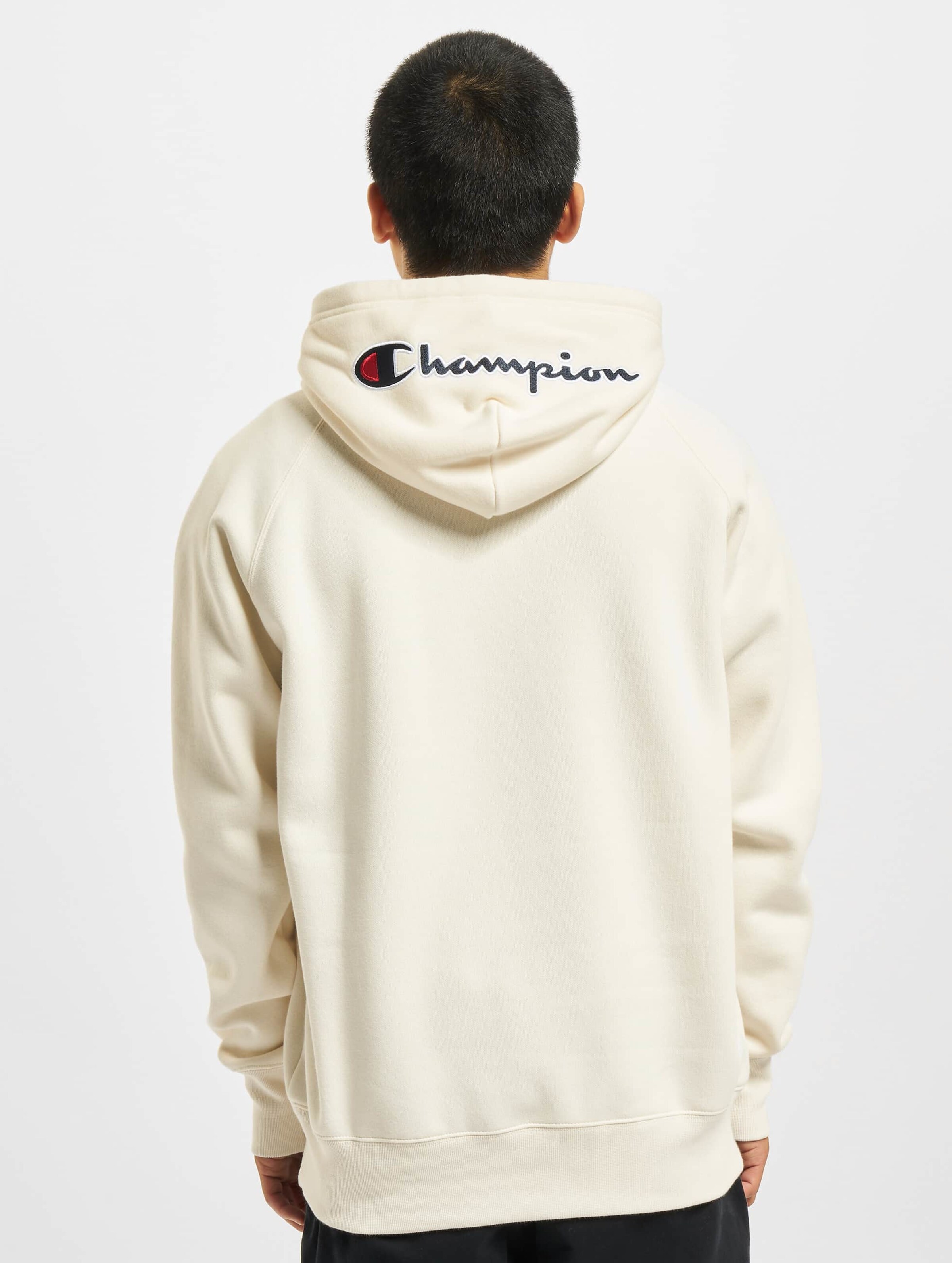 White champion half zip on sale hoodie