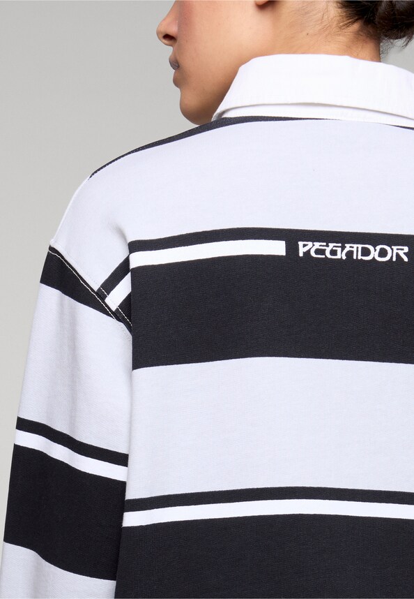 Morella Striped Polo Sweater-3