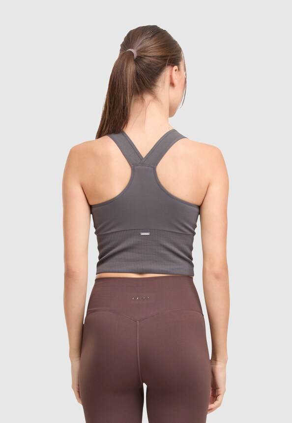 Ribbed Seamless High Support -1