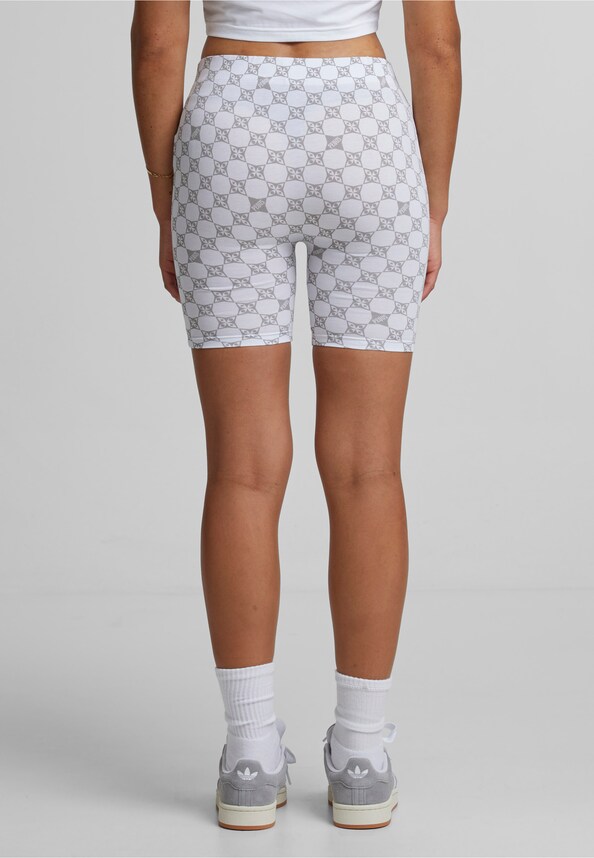 PEQUS Aether Monogram Biker Shorts-1