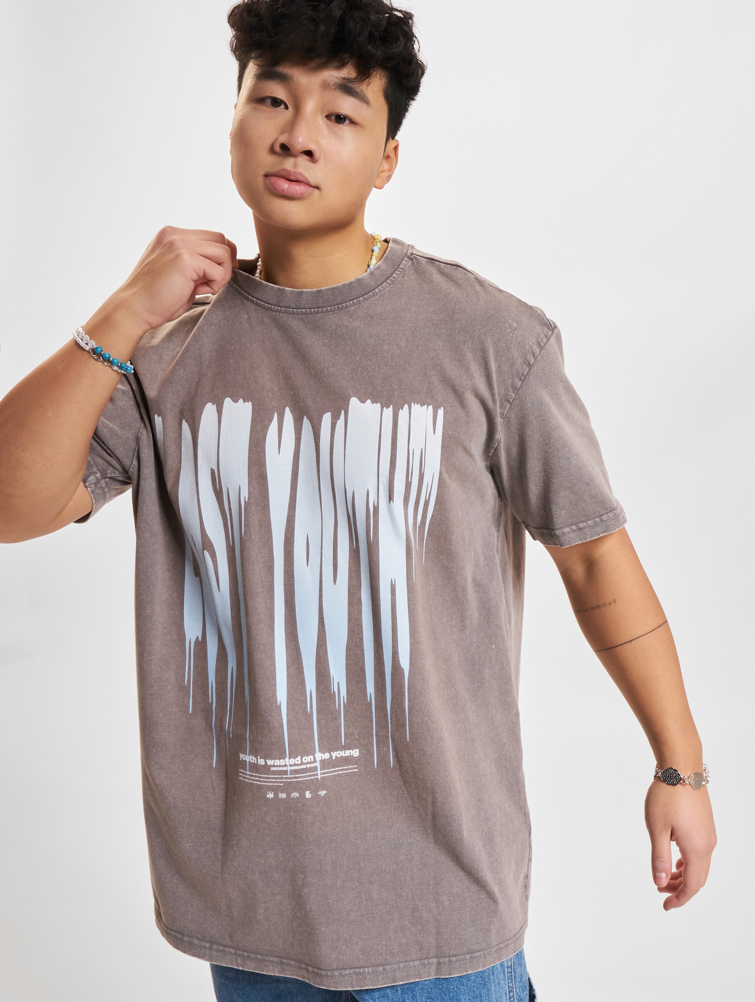 Lost Youth Icon V.3 T-Shirt Mannen op kleur grijs, Maat 4XL
