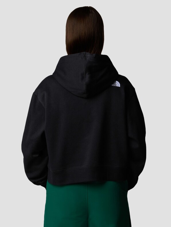 The North Face Essential Crop Hoodies-1