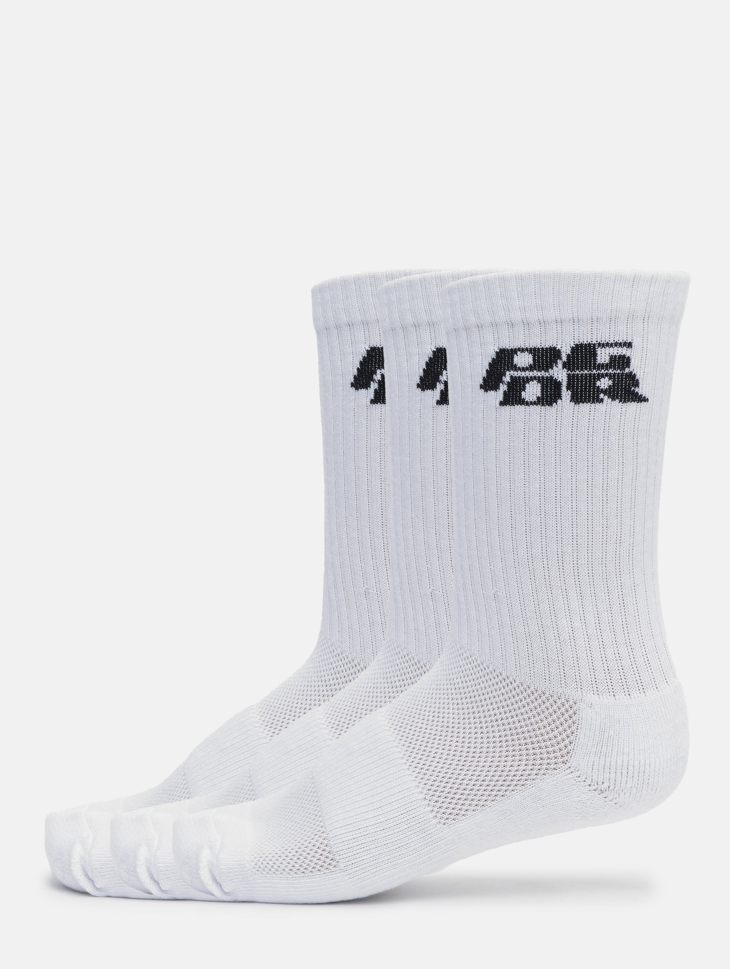 PEGADOR Narson 3er Pack Socken Frauen,Männer,Unisex op kleur wit, Maat 3942