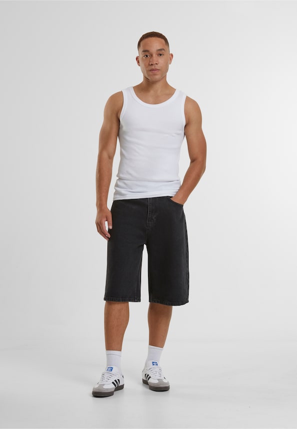 Junan Baggy Basic Shorts-2