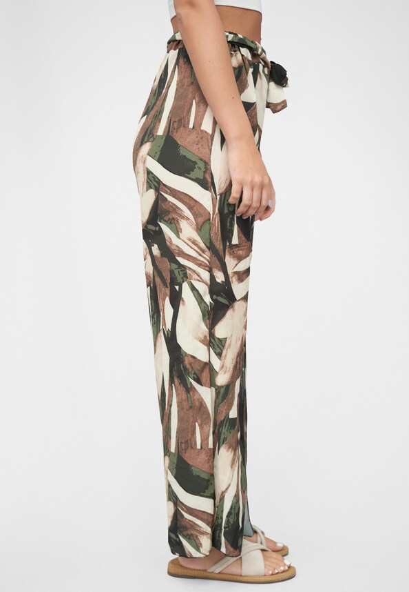 Cloud5ive High-Waist Sommerhose Abstract Print-3