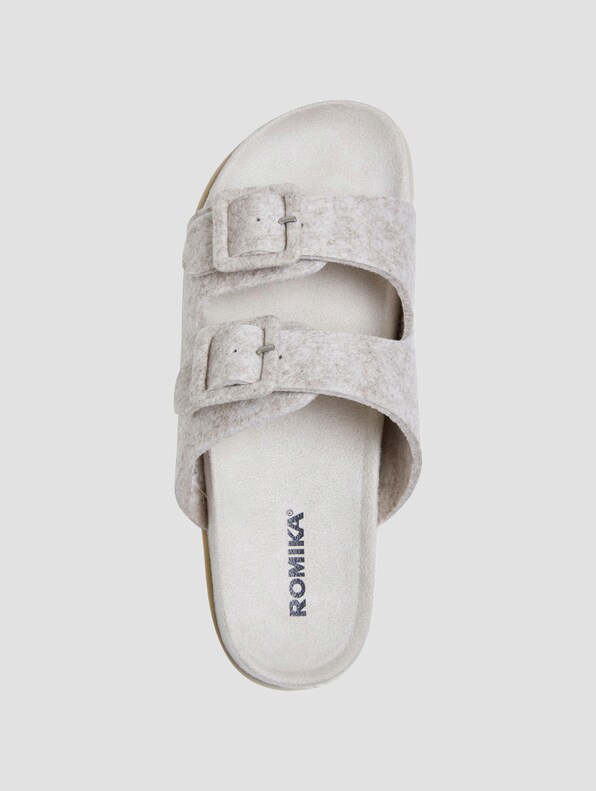 ROMIKA Women Felt Two-Strap Sandal-3