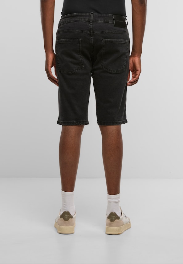 Leonardo Ripped Slim Fit Shorts-1
