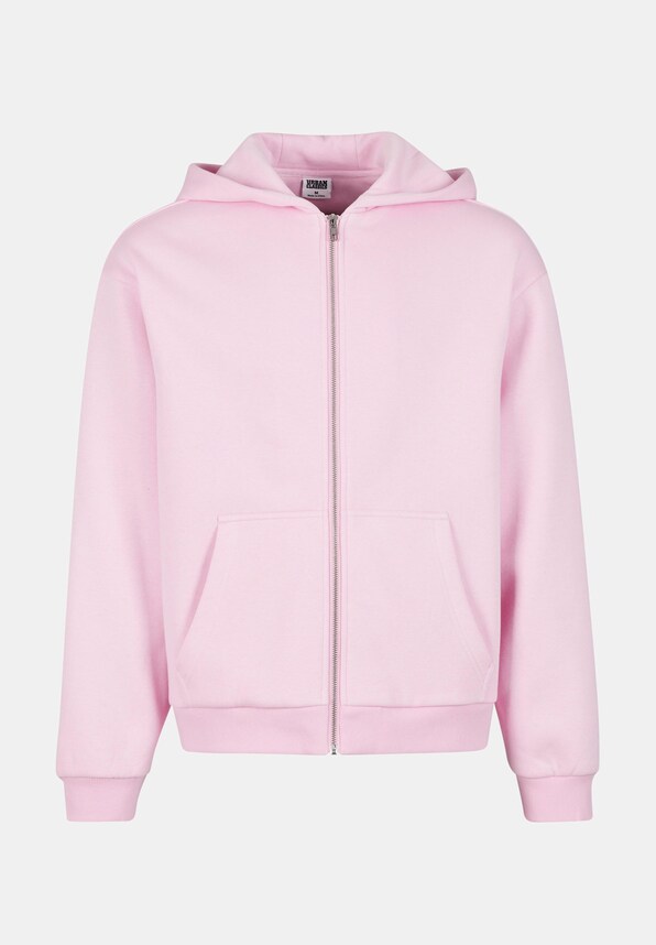 Urban Classics Fluffy Zip Hoodies-6