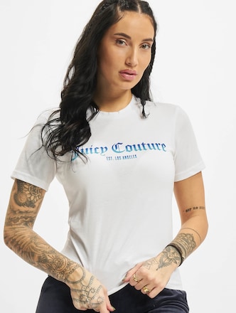 Juicy Couture Girlfriend Fit Ombre La Logo T-Shirt