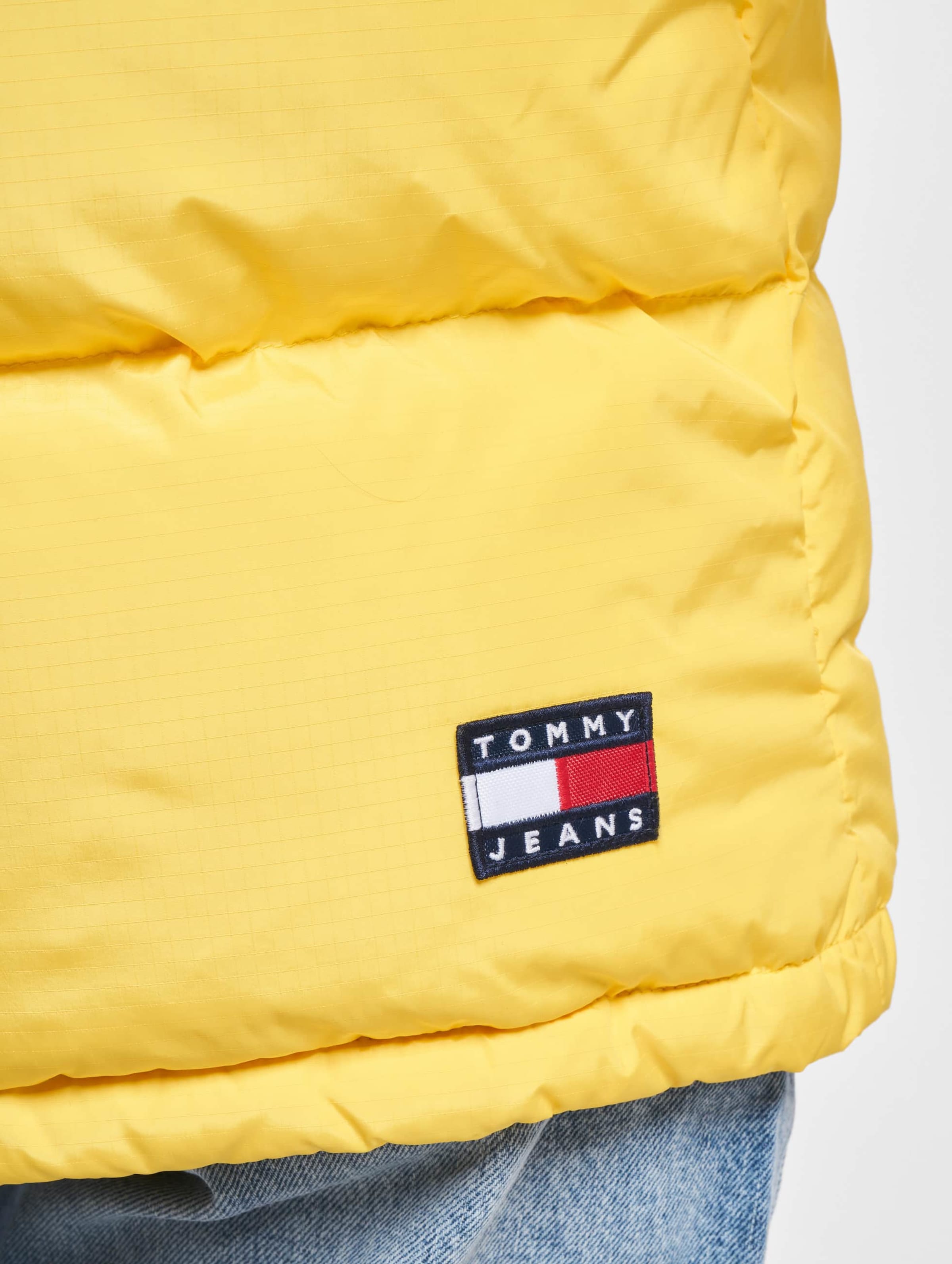 Tommy jeans yellow top puffer jacket