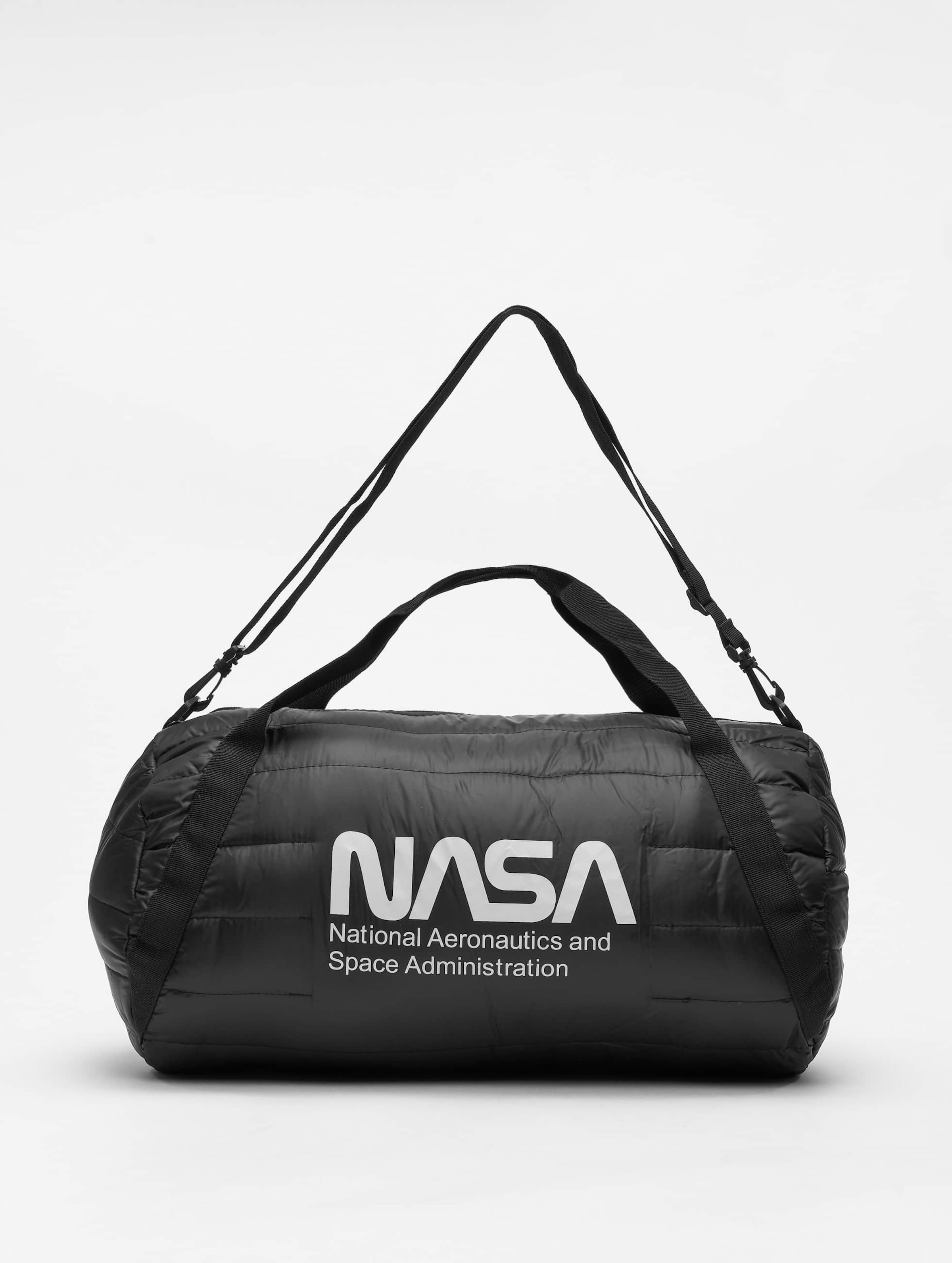 Mister Tee NASA Puffer Duffle Bag