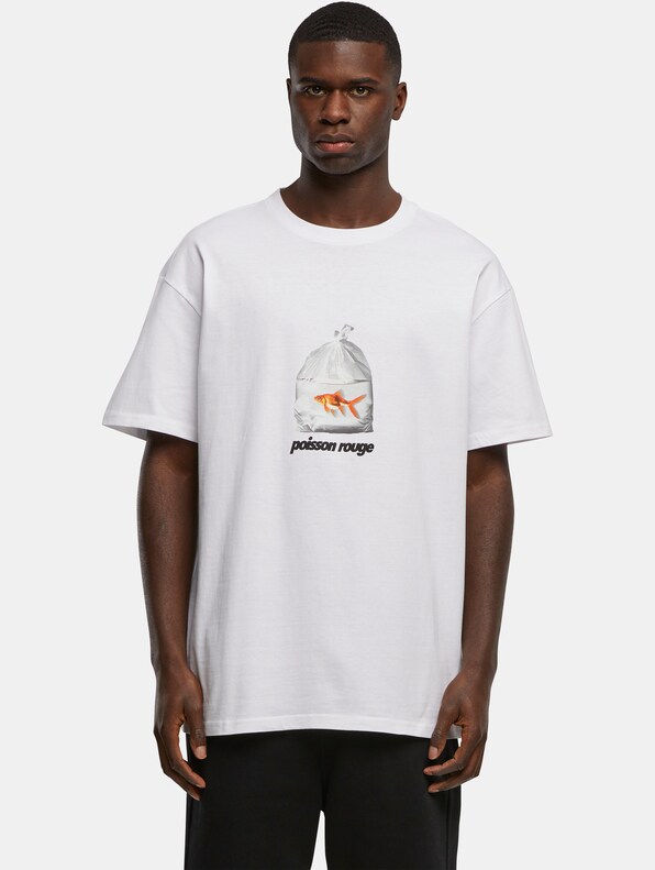 Mister Tee Poisson Rouge Heavy Oversize Tee-2