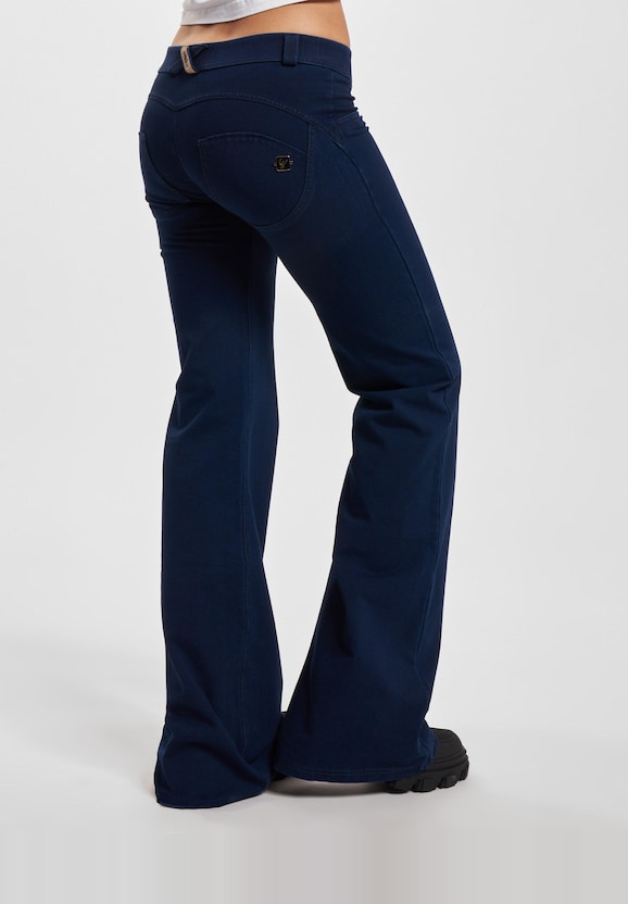 Freddy WR.UP® Jersey Drill Flare Jeggings-1
