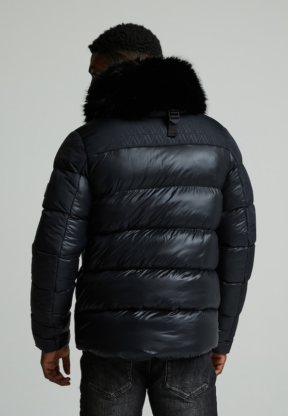 LAVANDA HIGH SHINE PUFFER JACKET-1