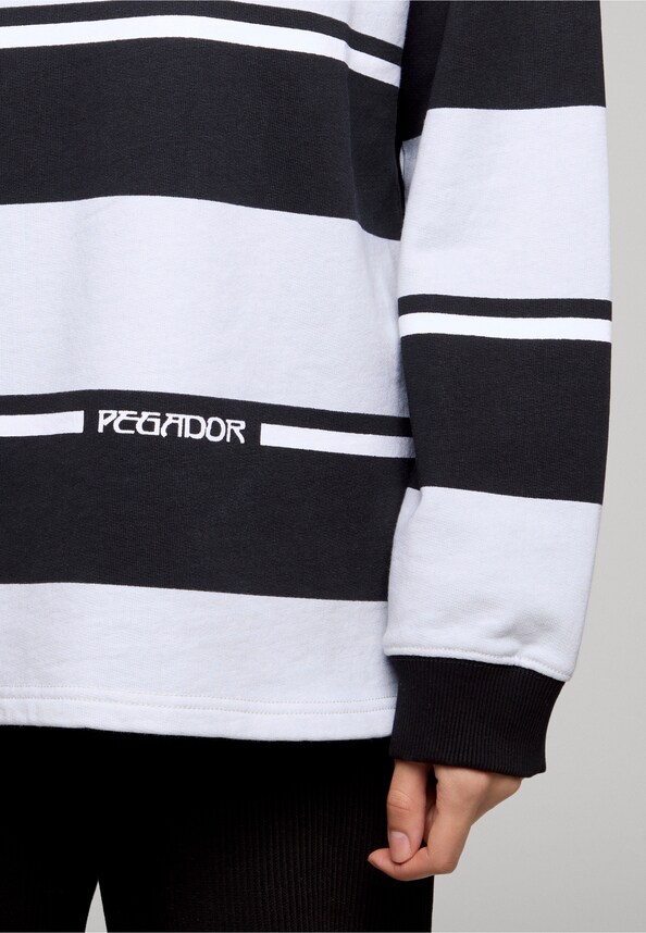 Morella Striped Polo Sweater-4