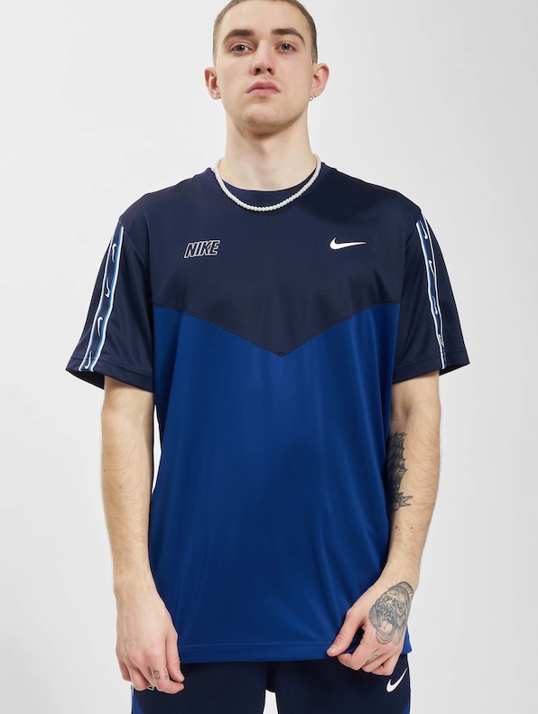 Nike NSW Repeat T-Shirt Blue/Blackened-0