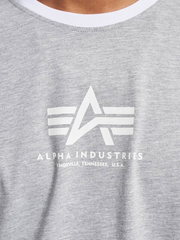 Alpha Industries Contrast T-Shirt Grey-3