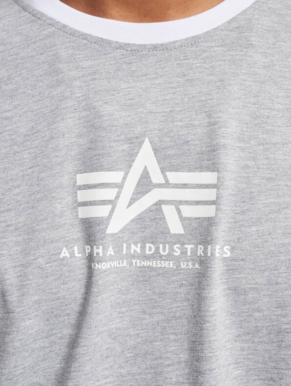 Alpha Industries Contrast T-Shirt Grey-3