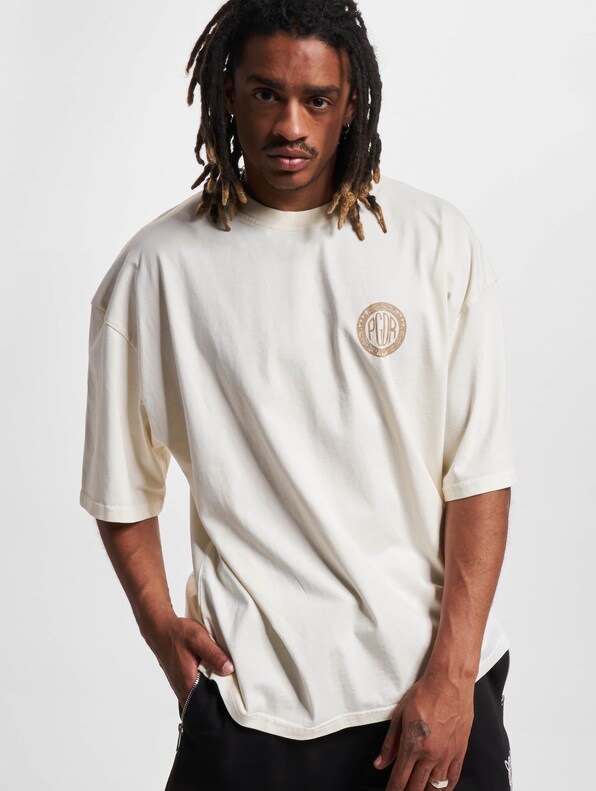PEGADOR Plover Boxer T-Shirts vintage washed unbleached-0