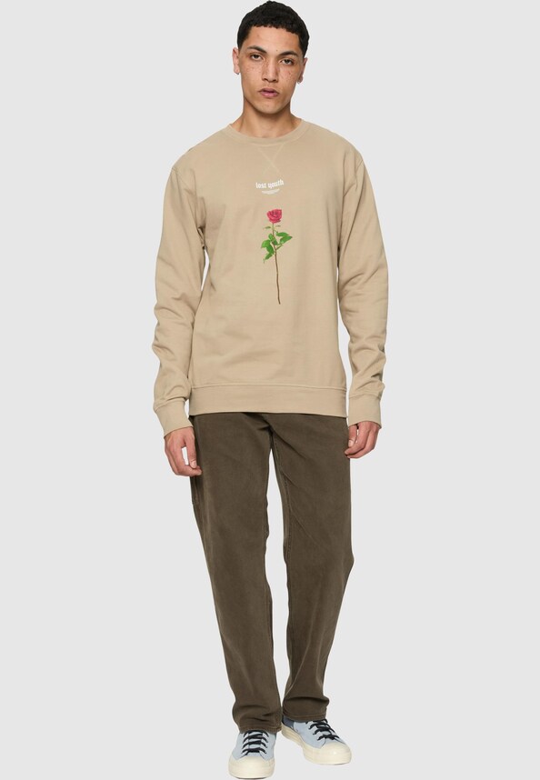 Lost Youth Rose Crewneck -2