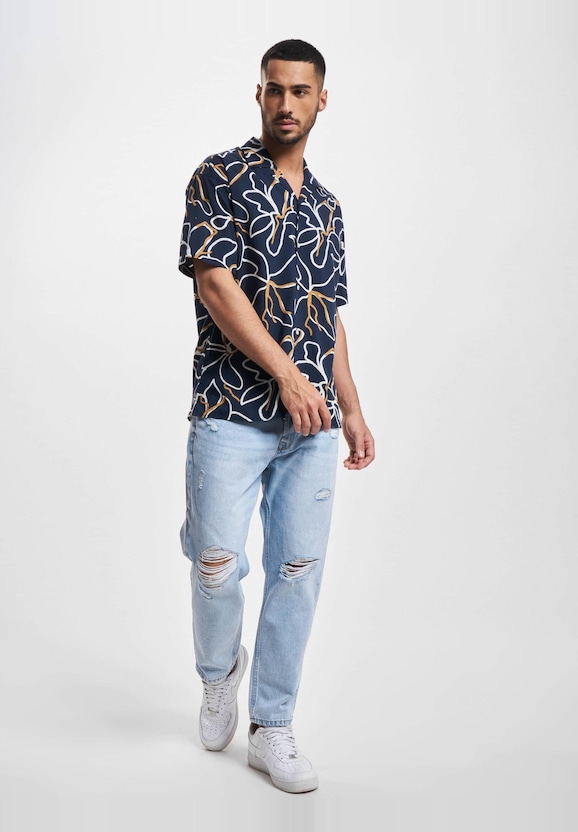 Jack & Jones Blatropic Resort Relax Hemd-4