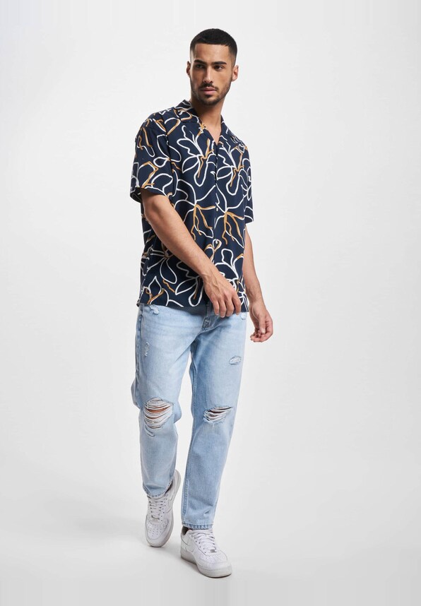 Jack & Jones Blatropic Resort Relax Shirt Night-4