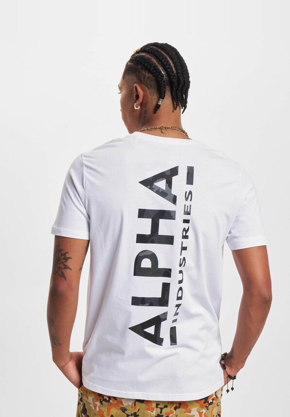 Alpha Industries Camo Backprint T-Shirt-1