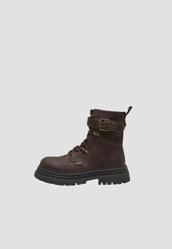 LENNOX LACE UP BIKER MID-2