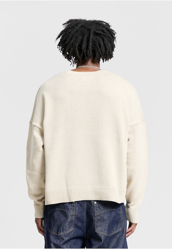 E?Ve?Nie Logo Knit Sweater-1