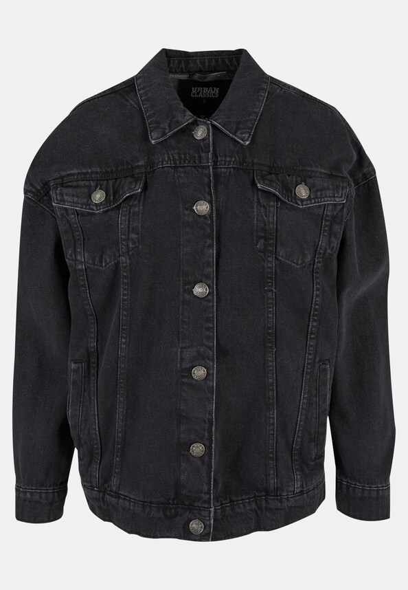 Ladies Oversized 90‘s Denim Jacket-2