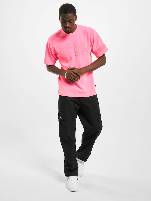 GCDS T-Shirt Pink-4