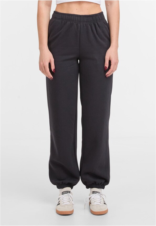 Ladies Basic Essential Sweatpants-4
