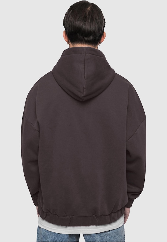 Super Heavy Oversize Blank Zip Hoodie-1