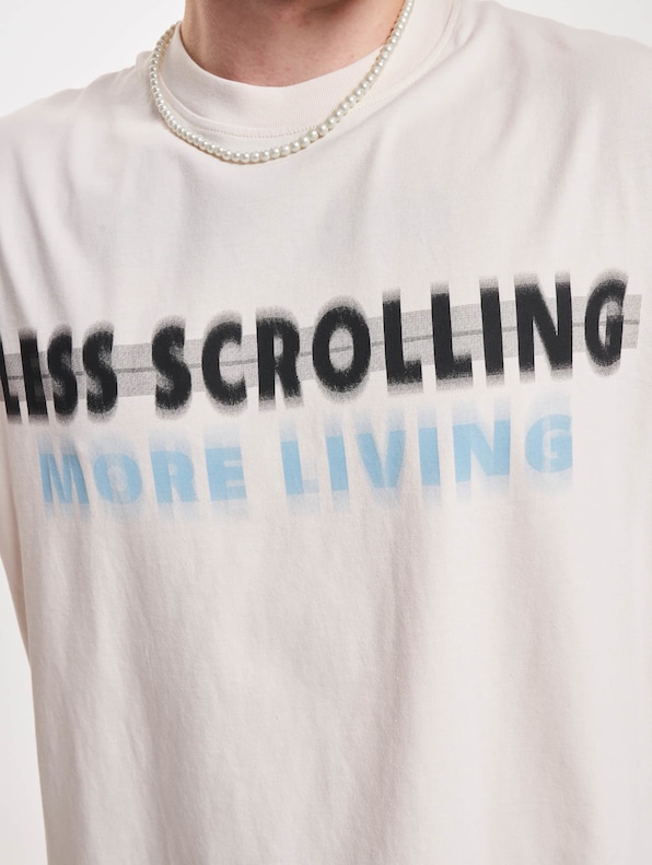 2Y Studios Less Scrolling Oversize T-Shirt-3