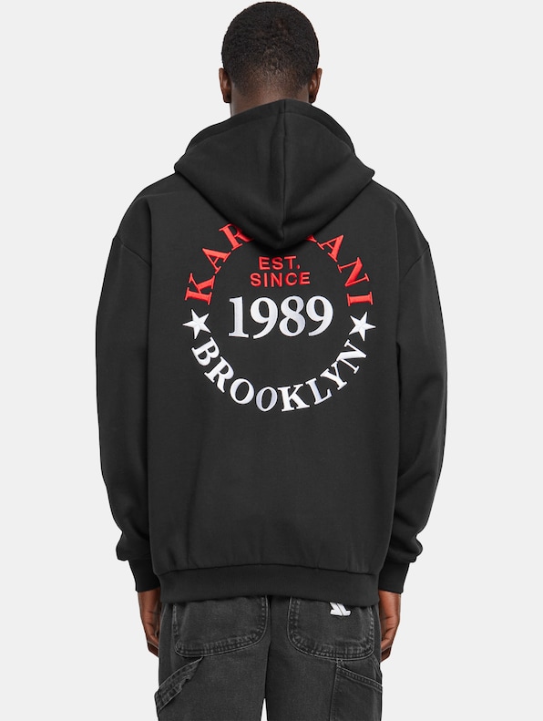 Karl Kani Chest Signature Os Full Zip Hoodie-1