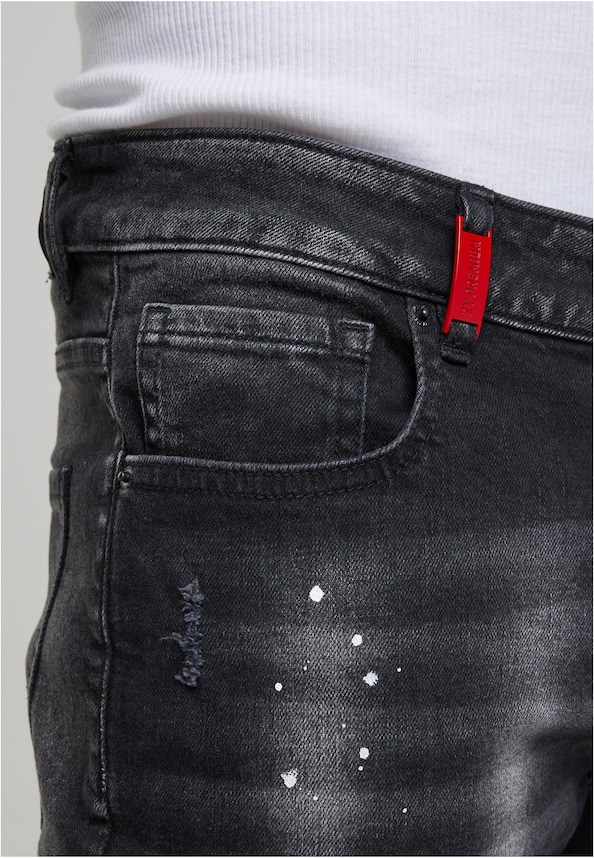 CARLOS DESTROYED SLIM FIT JEANS-5