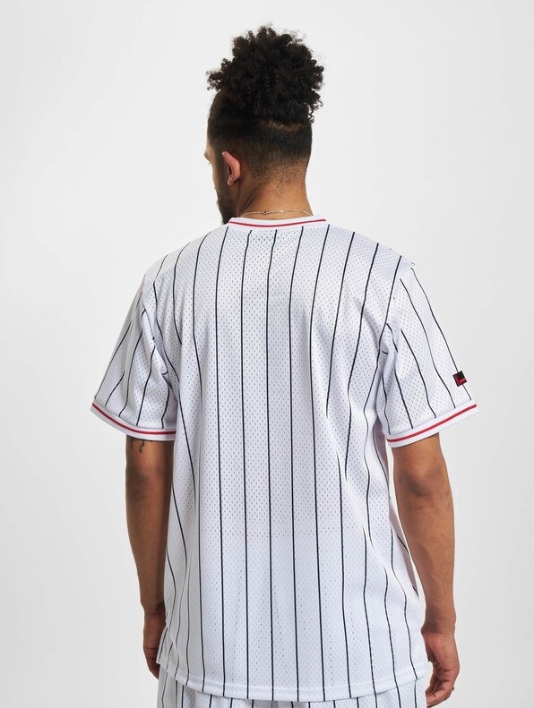 Varsity Pinstriped Mesh-1