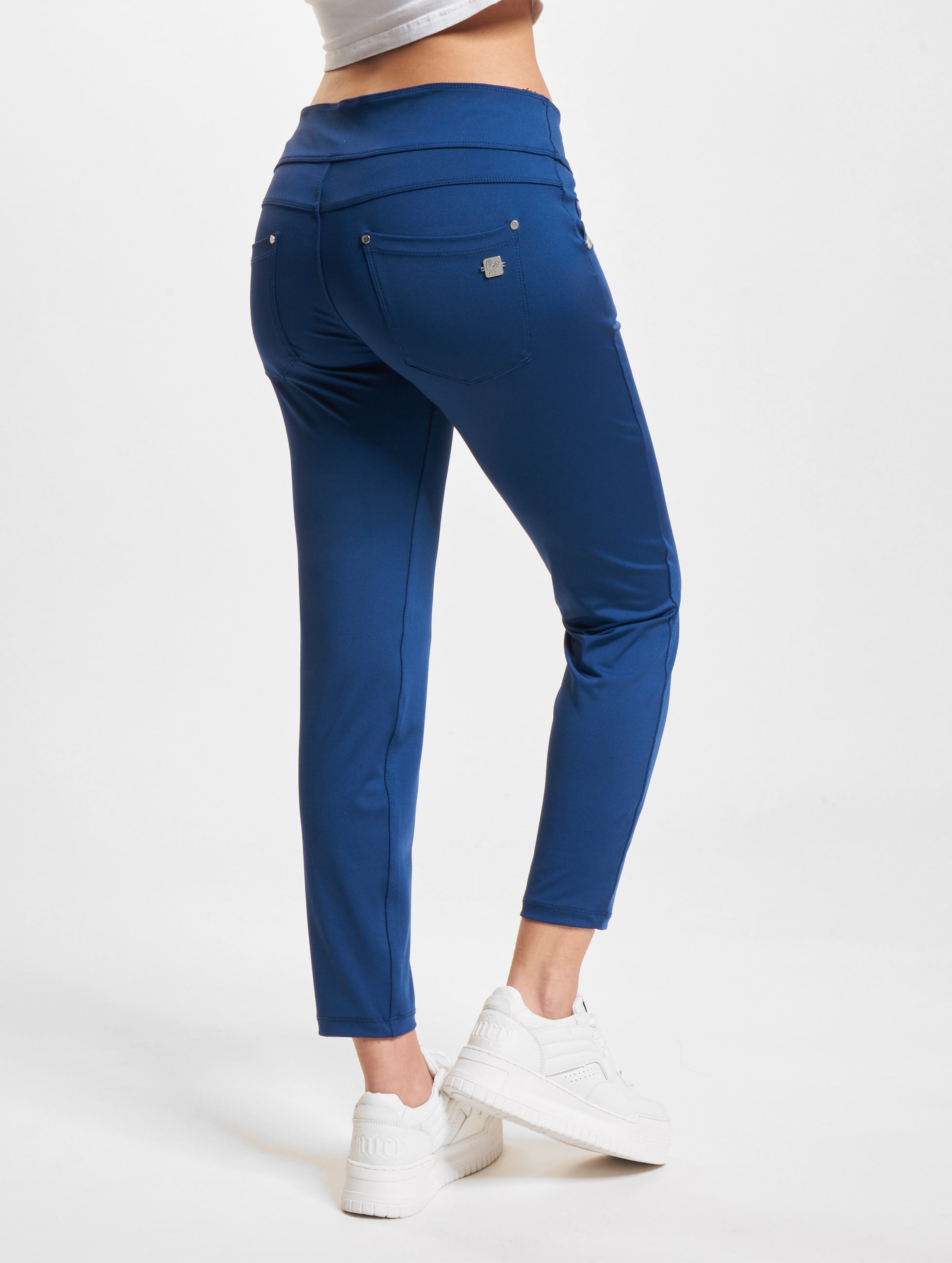 Freddy Medium Waist N.O.W Yoga Skinny Fit Jeans Frauen,Unisex op kleur blauw, Maat XL