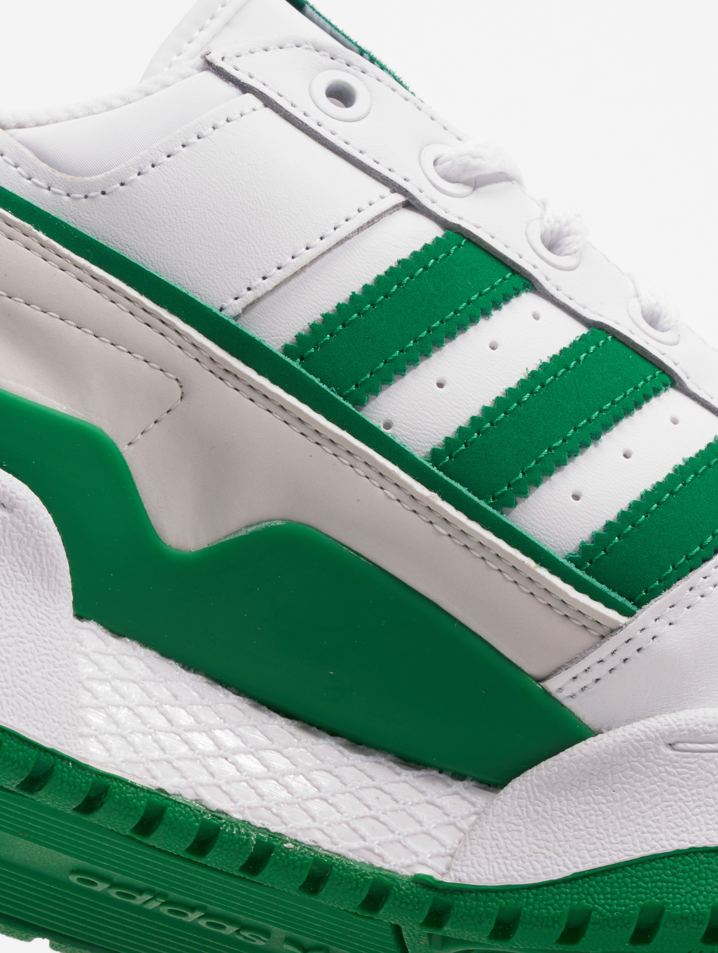 Adidas sneakers green stripes hotsell