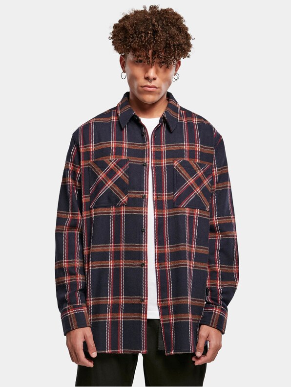 Heavy Long Oversized Checke-2
