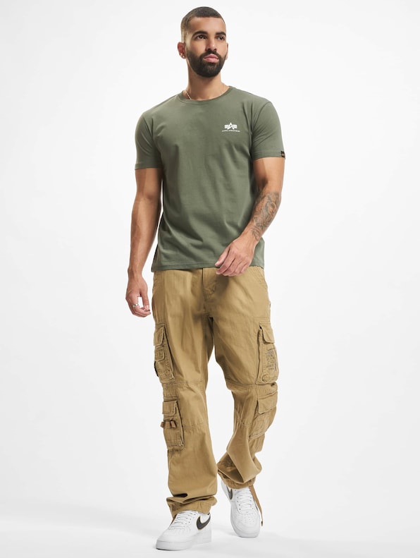 Alpha Industries Basic Small Logo T-Shirts-5