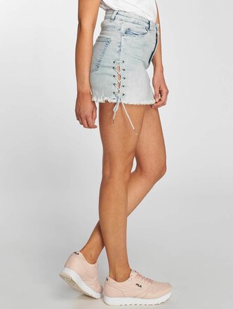 Lace Up Denim
