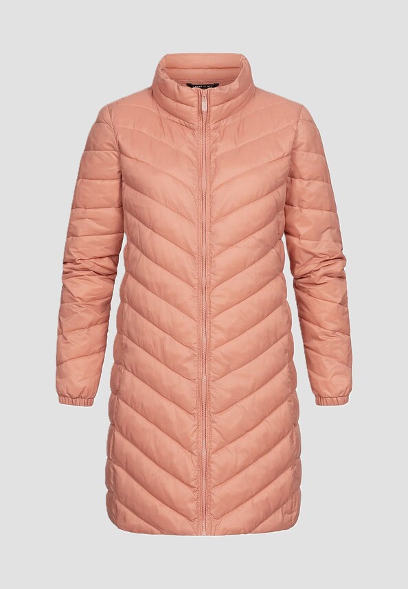 ONLY Damen Longform Steppjacke-1